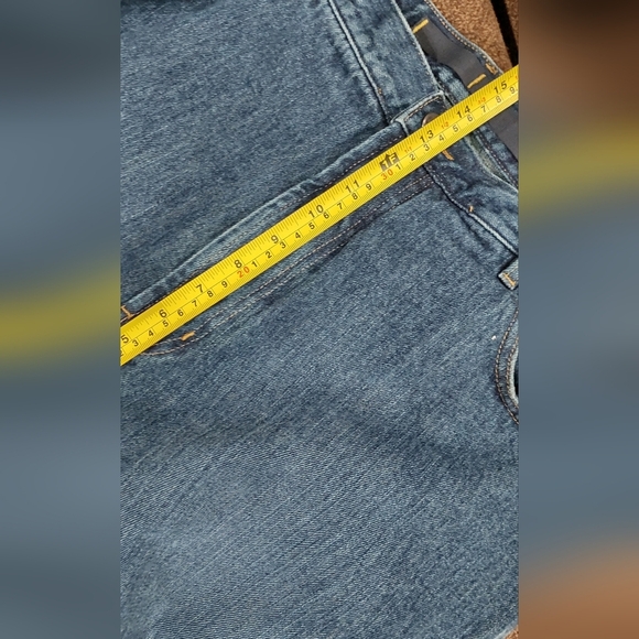 Nautica Men's Relaxed Fit Denim Jeans Label Size 38x34 Dark Blue 100% Cotton - Picture 5 of 7